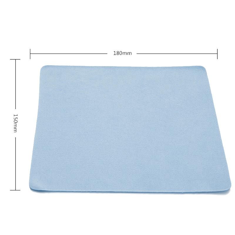 5Pcs Soft Chamois Glasses Cleaner Eyeglasses Fine Fiber