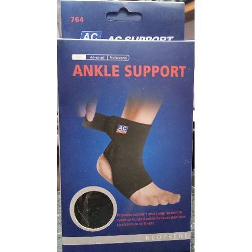 1Pcs Sport Ankle Support Brace Pad Protect Foot-Black