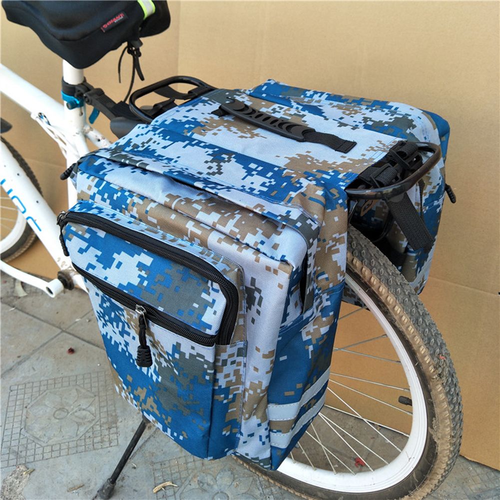 35l Bicycle Camouflag Rear Seat Bag Mountain Bike