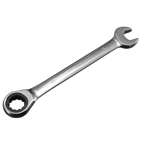 5 Sizes Stubby Combination Ring Open End Ring Ratchet Spanner Wrench 17mm Seventeen