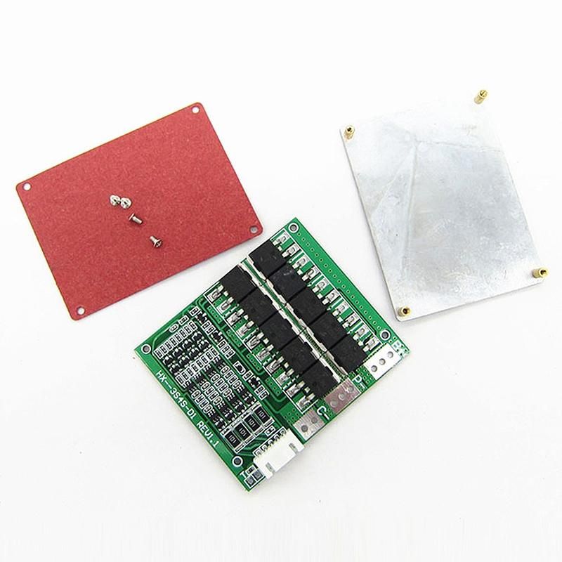 4S 12.8V 14.8V Lithium Battery LiFe LiFePO4 Li-Ion Lipo Protection Board Balance 100A Discharge 10A Charge 3.7V BMS Circuit