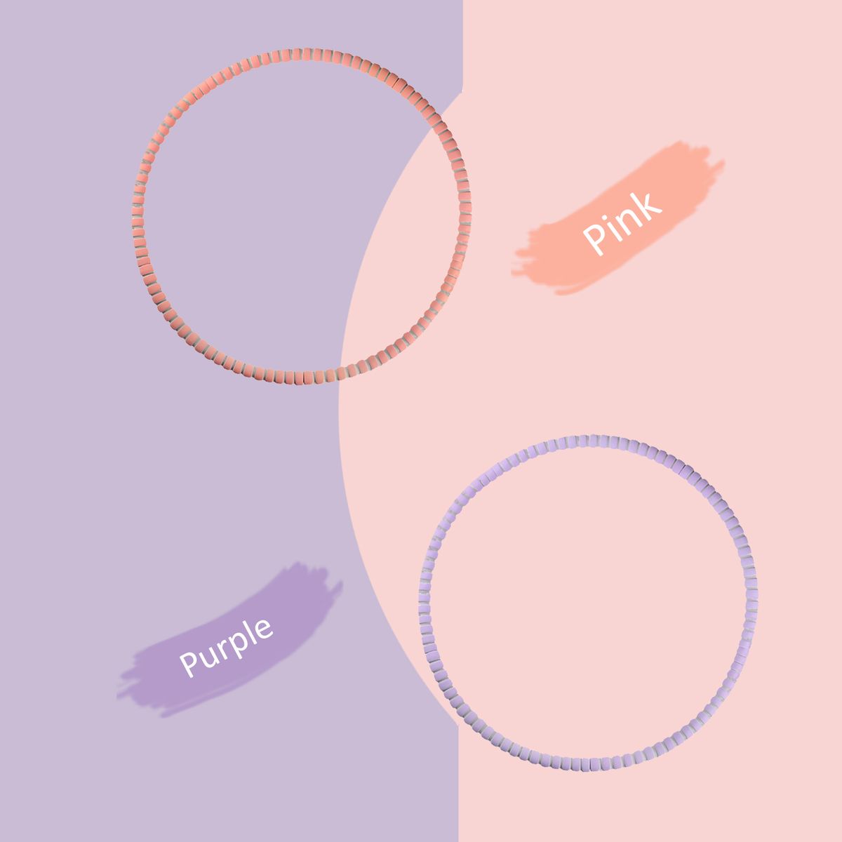 Slimming Hoop Weight Loss Hoop With Stainless Steel Link