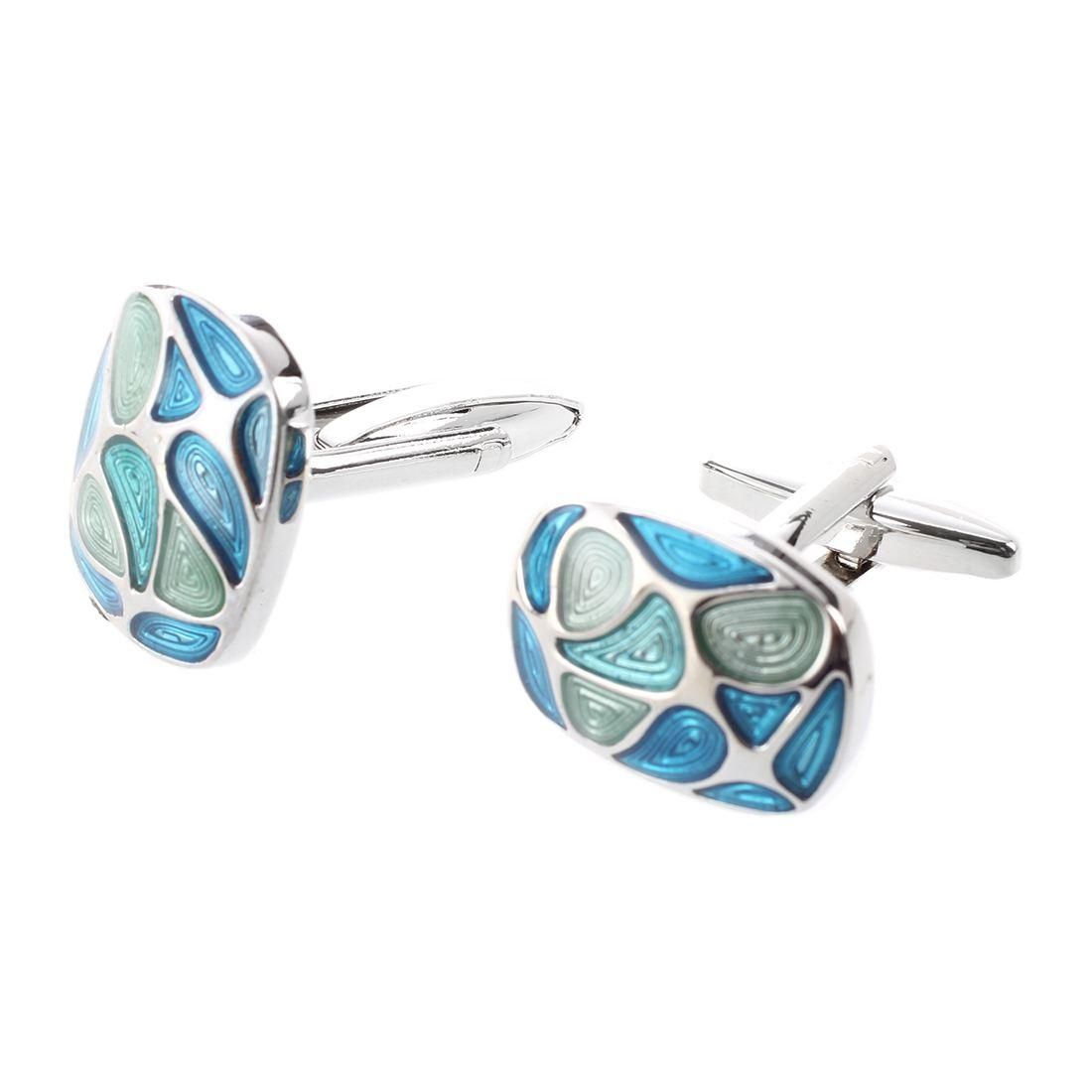 Men's Stainless Steel Cuff Links CUFFLINKS Shirt Set