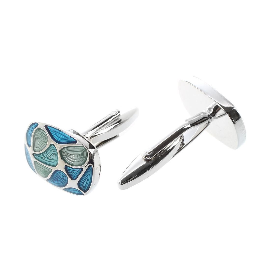 Men's Stainless Steel Cuff Links CUFFLINKS Shirt Set