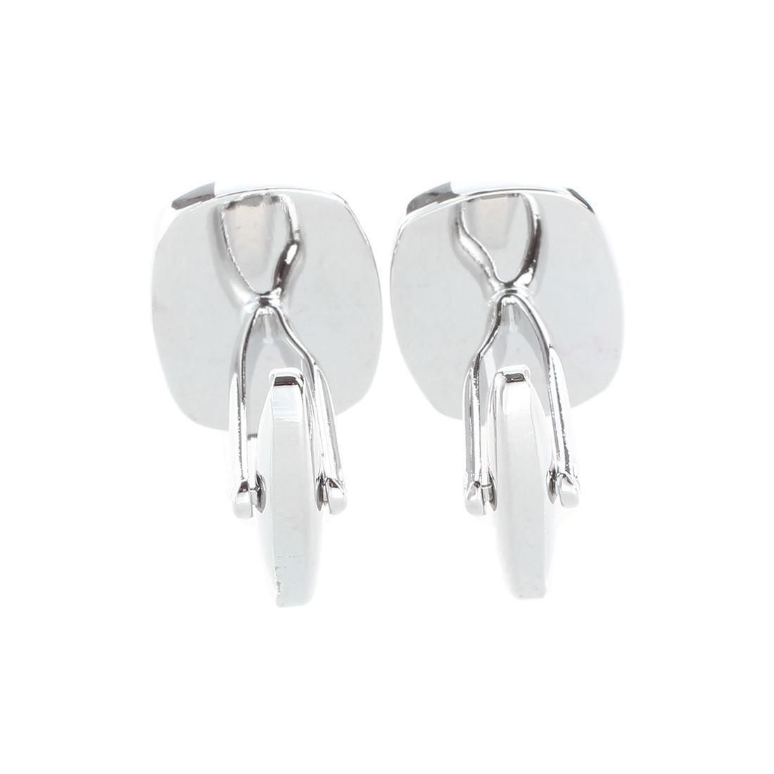 Men's Stainless Steel Cuff Links CUFFLINKS Shirt Set