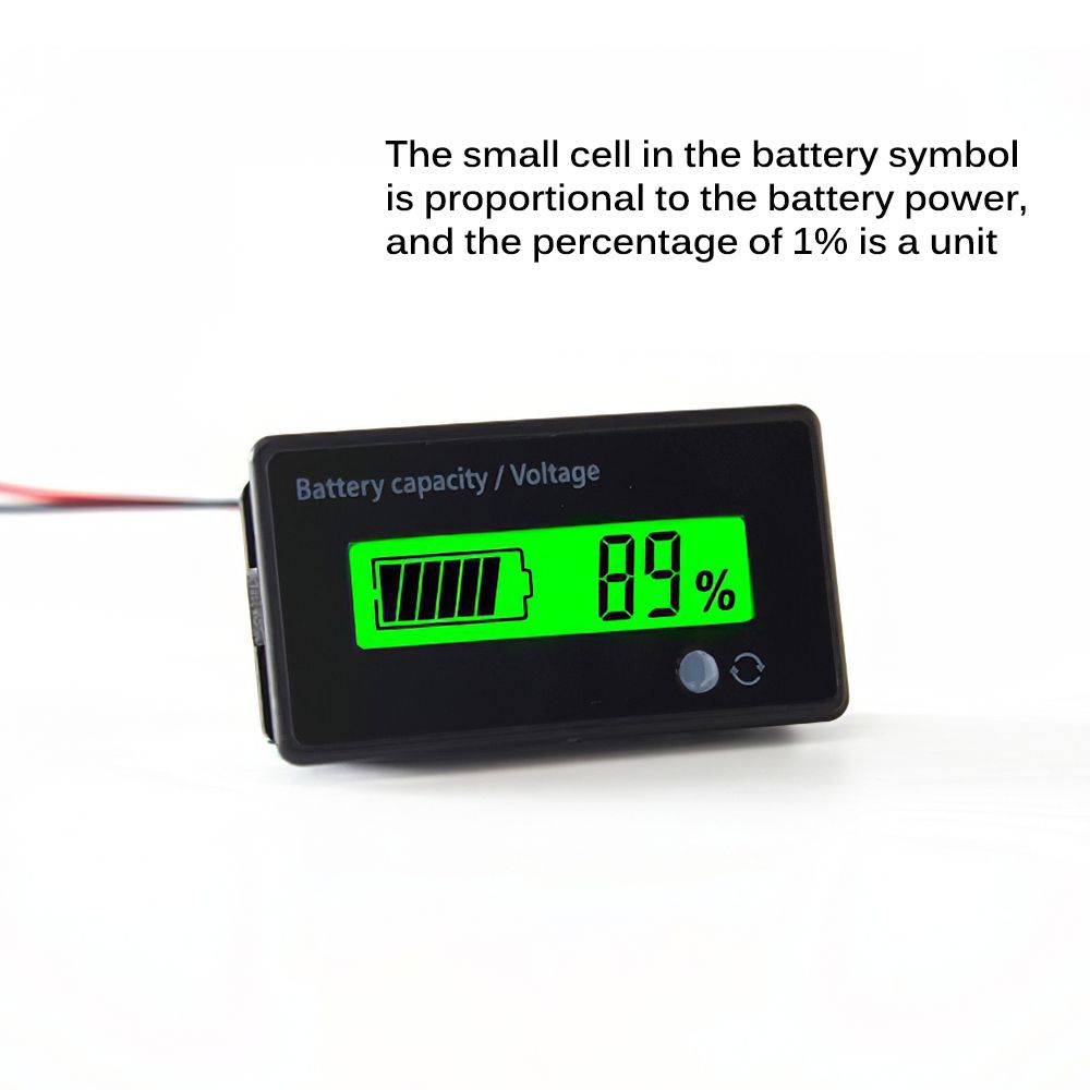 12V Lead-acid Battery Power Indicator LED Lead-acid Battery