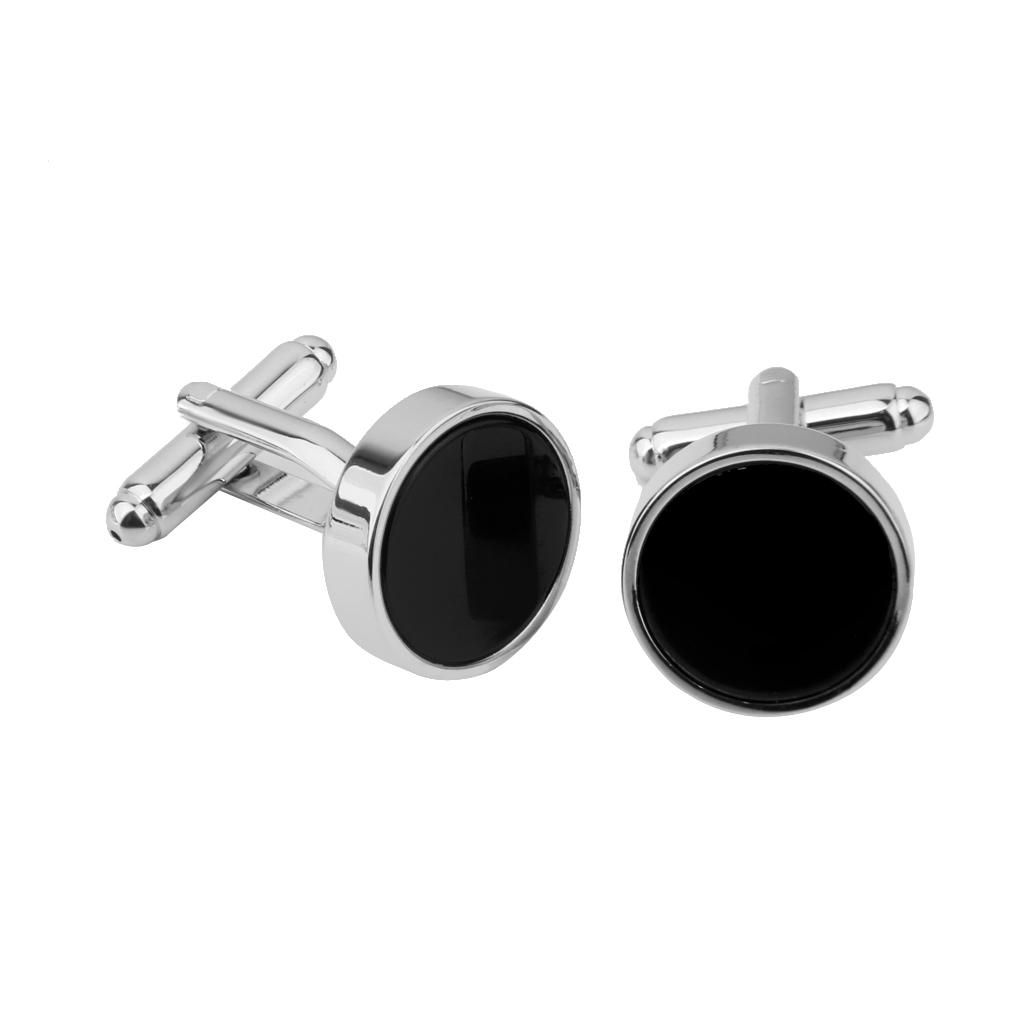 Men Tuxedo Cufflink Formal Dress Shirt CuffLinks Collar