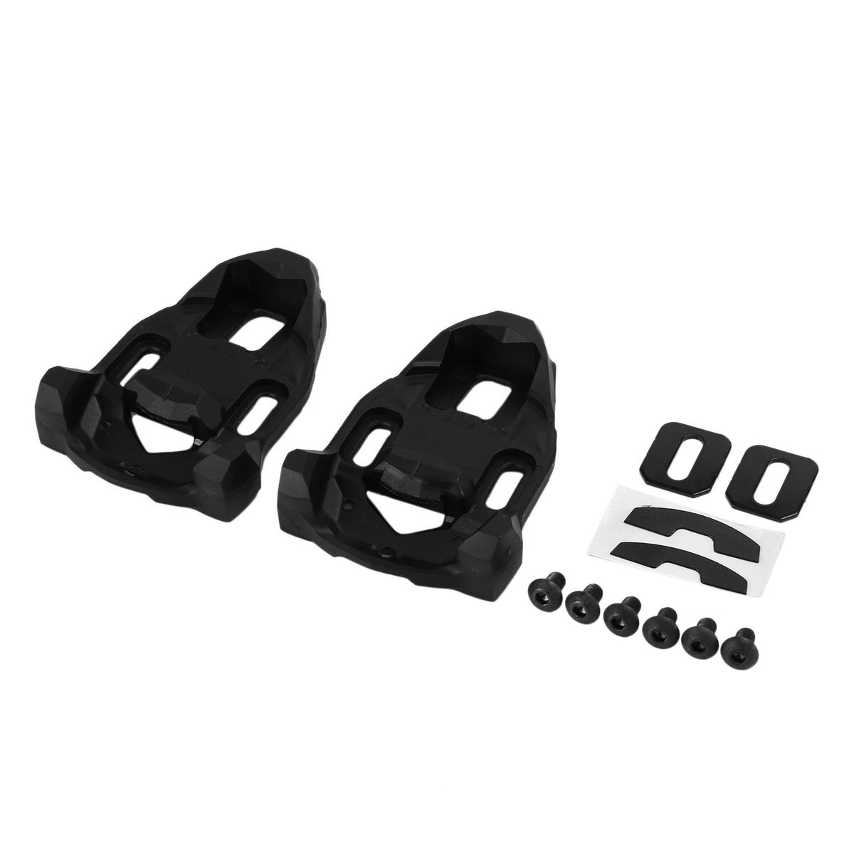 Bike Cleat Set Plastic Black Road for Time IClic/X-Presso