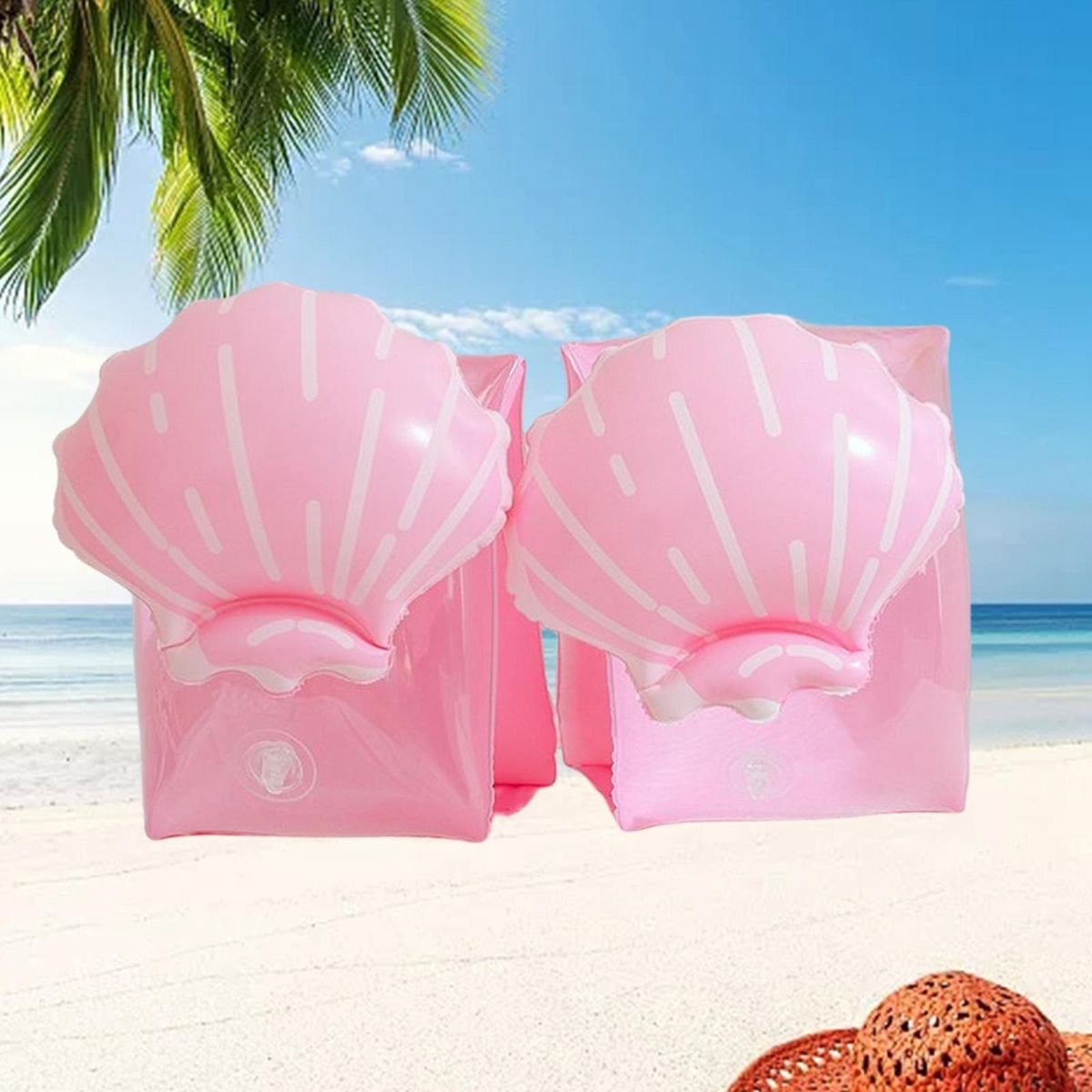 Arm Float Rings Inflatable Swim Arm Bands Rings Pool