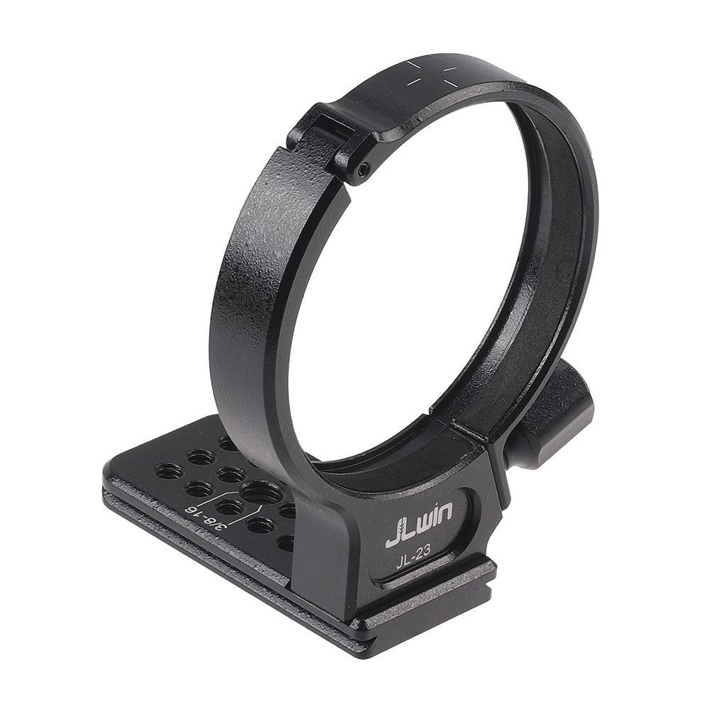 JLwin JL-23 82mm Tripod Mount Ring with 80mm Quick Release Plate 1/4in & 3/8in Threaded Holes Compatible with SIGMA 100-400mm/ 105mm F1.4DG HSM Lens