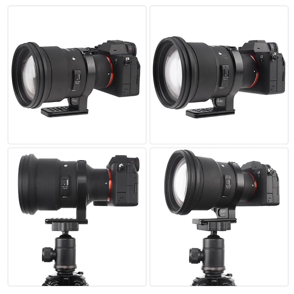 JLwin JL-23 82mm Tripod Mount Ring with 80mm Quick Release Plate 1/4in & 3/8in Threaded Holes Compatible with SIGMA 100-400mm/ 105mm F1.4DG HSM Lens