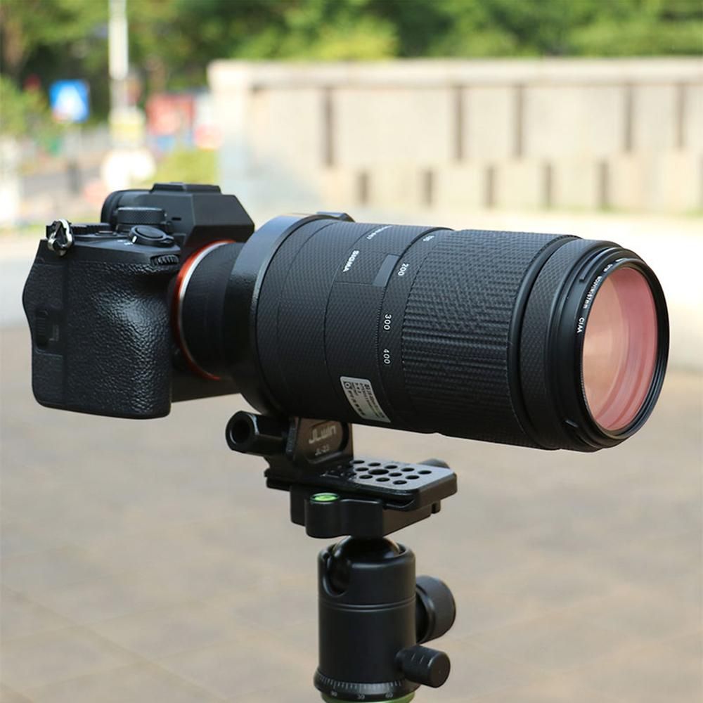 JLwin JL-23 82mm Tripod Mount Ring with 80mm Quick Release Plate 1/4in & 3/8in Threaded Holes Compatible with SIGMA 100-400mm/ 105mm F1.4DG HSM Lens