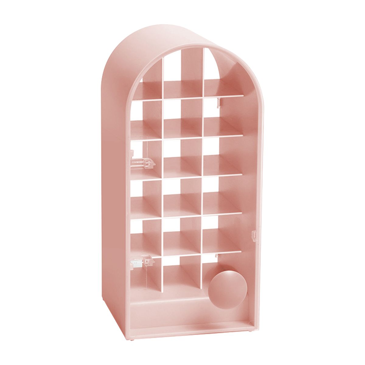 18 Slots Lipstick Organizer With Dustproof Lid Clear