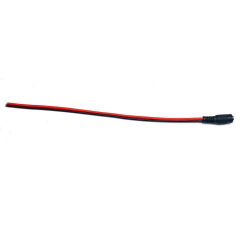 10 Pieces DC 12V Femal Power Supply Jack Connector Cable Plug Cord Wire 5.5mm X 2.1mm