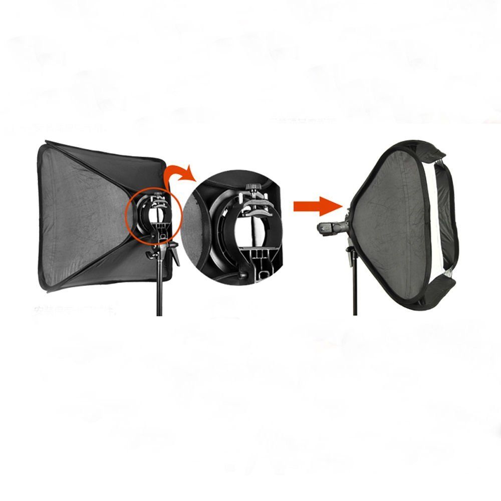 24"x24"/60cmx60cm Portable Collapsible Softbox