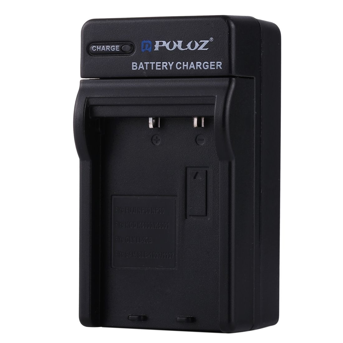 PULUZ Digital Camera Battery Car Charger For Fujifilm NP-60 / NP-30, Kodak K5000 / K5001, Olympus LI-20B, Samsung SLB-1037 / 1137 Battery