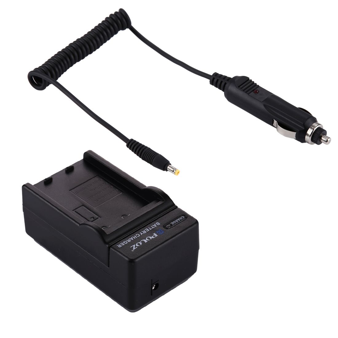 PULUZ Digital Camera Battery Car Charger For Fujifilm NP-60 / NP-30, Kodak K5000 / K5001, Olympus LI-20B, Samsung SLB-1037 / 1137 Battery