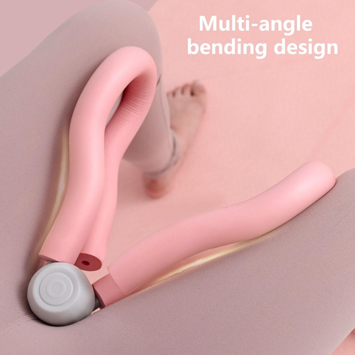 Leg Clamp Trainer Leg Thigh Hip Strengthening Device Pink