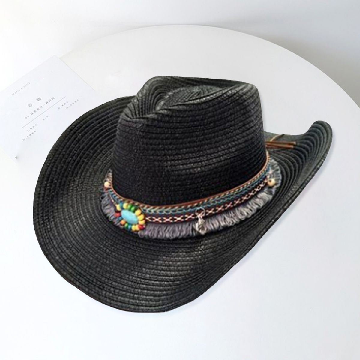 Summer Cap Wide Brim Sun Protection Summer Cap Black