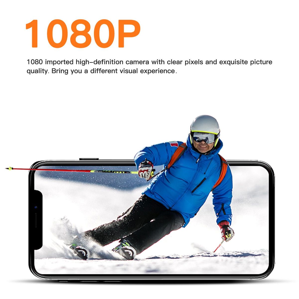 Mini Magnetic Camera HD 1920*1080 Portable LED Indicator Video Camera Wireless USB Security Camera for Indoor Outdoor Home Office
