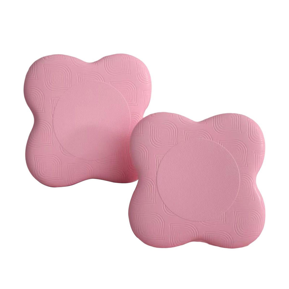 1 Pair Yoga Knee Cushions Extra Thick Yoga Knee Pad Cushions Pink