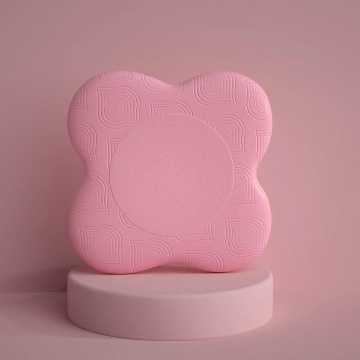 1 Pair Yoga Knee Cushions Extra Thick Yoga Knee Pad Cushions Pink