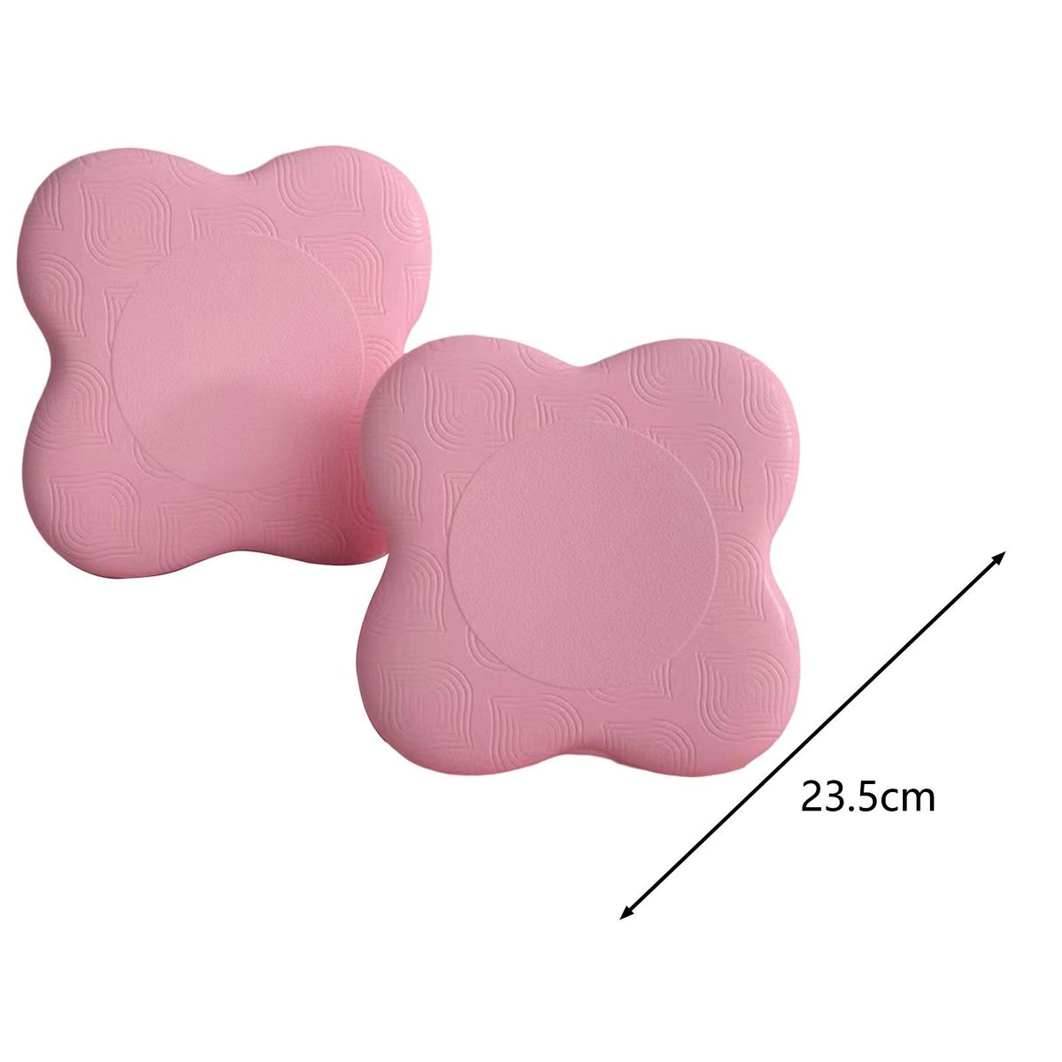 1 Pair Yoga Knee Cushions Extra Thick Yoga Knee Pad Cushions Pink