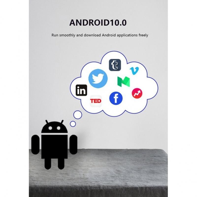 TV BOX  Android 10 Q96 X3 Home Theater HDR Ultra Clear Image Quality  H313 Core AV/HDMI  TV Box CMTI
