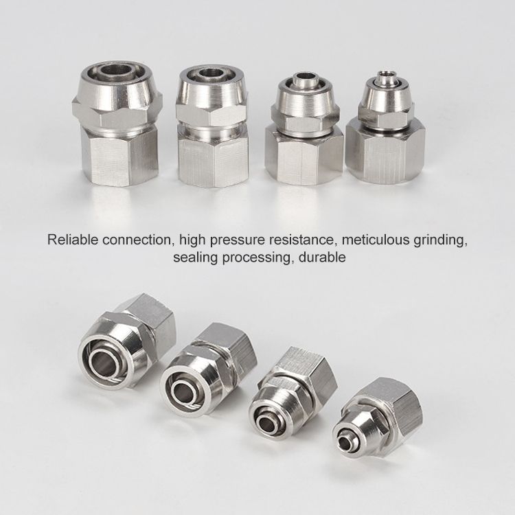 PCF8-03 LAIZE Copper Pneumatic Quick Connector