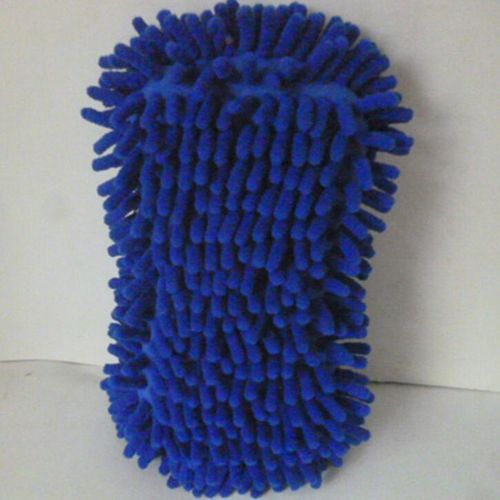 1pc Chenille Microfiber Coral Velvet Car Wash Sponge Block Car Glove Car Wash Tools Car Cleaning