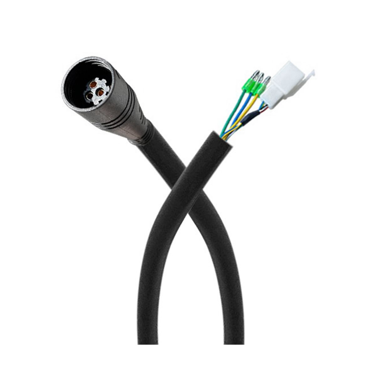 Waterproof EBike Motor Female Extension Cable 9Pin Extension Cable Electric Bike Conversion Cable