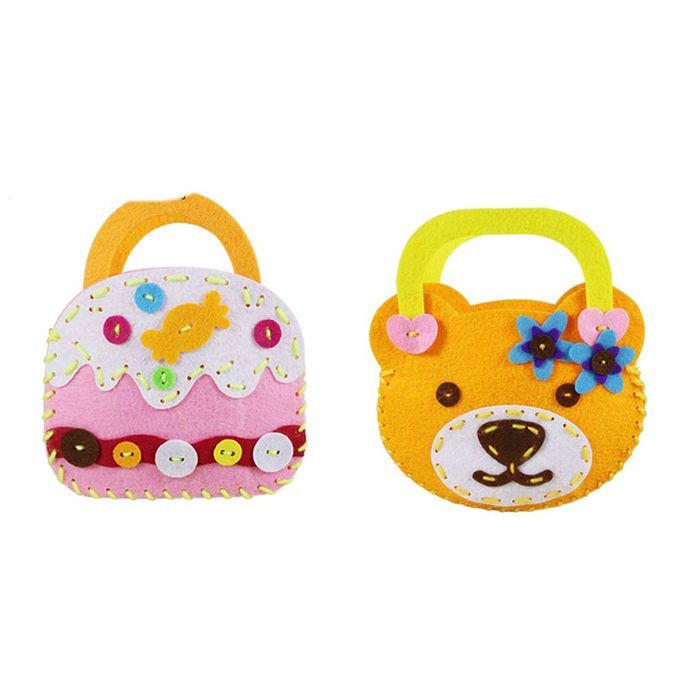Kid's DIY Wallet  Reative Intelligen E Toy Intera Tive Games Material-Multicolor-Horse