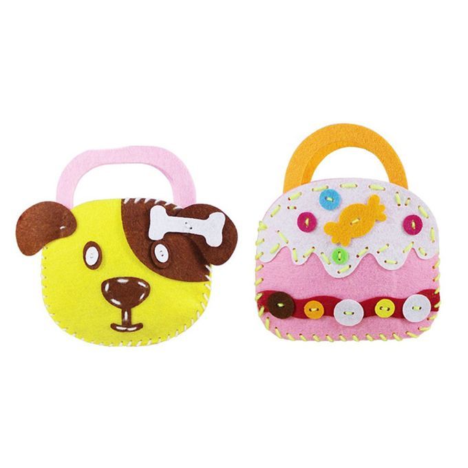 Kid's DIY Wallet  Reative Intelligen E Toy Intera Tive Games Material-Multicolor-Horse