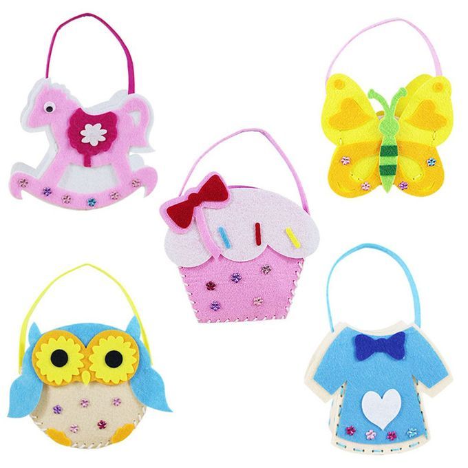 Kid's DIY Wallet  Reative Intelligen E Toy Intera Tive Games Material-Multicolor-Horse