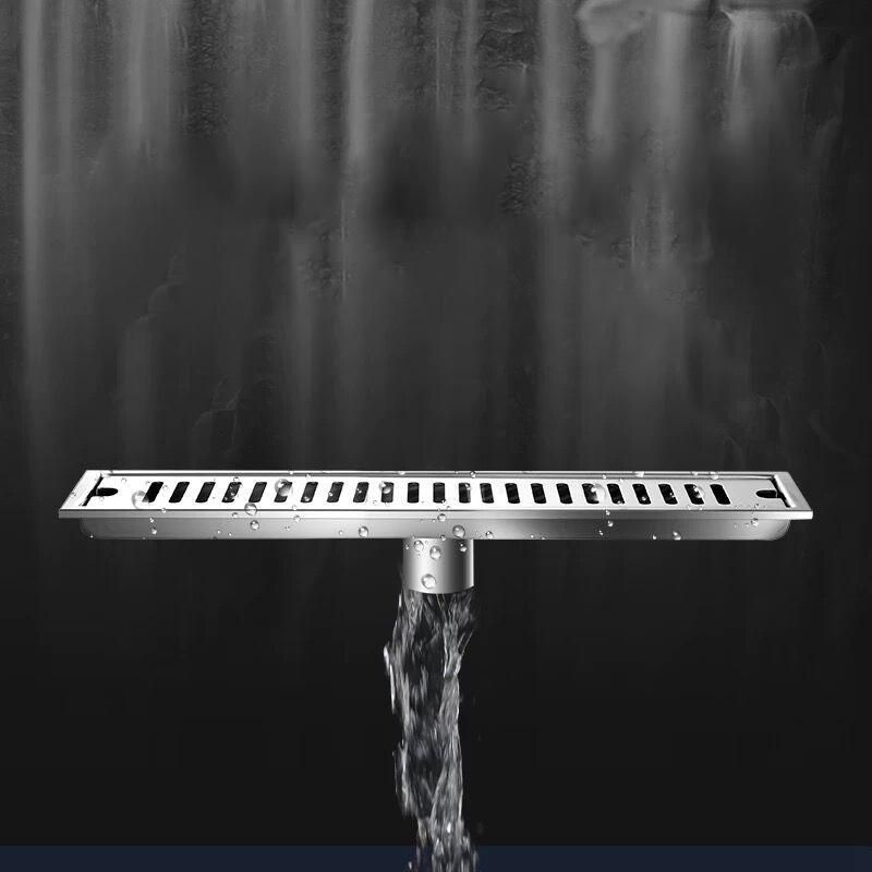 Rectangular Linear Shower Floor Drain Long Linear Drainage