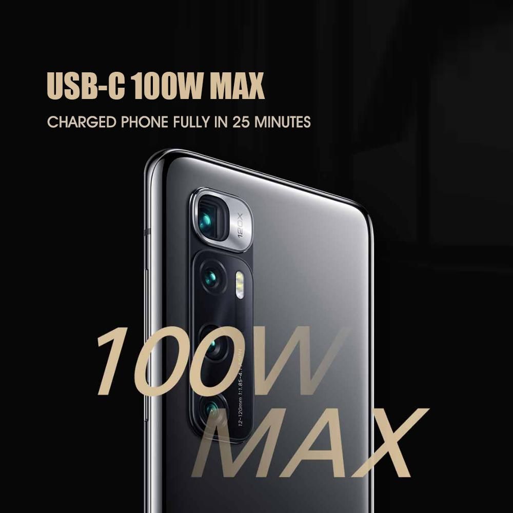 Xiaomi Vehicle Quick Charger Charge Adapter Dual USB-A USB-C Ports LED Light Compatible with Phones Laptop Battery Bank USB-C Charging Devices