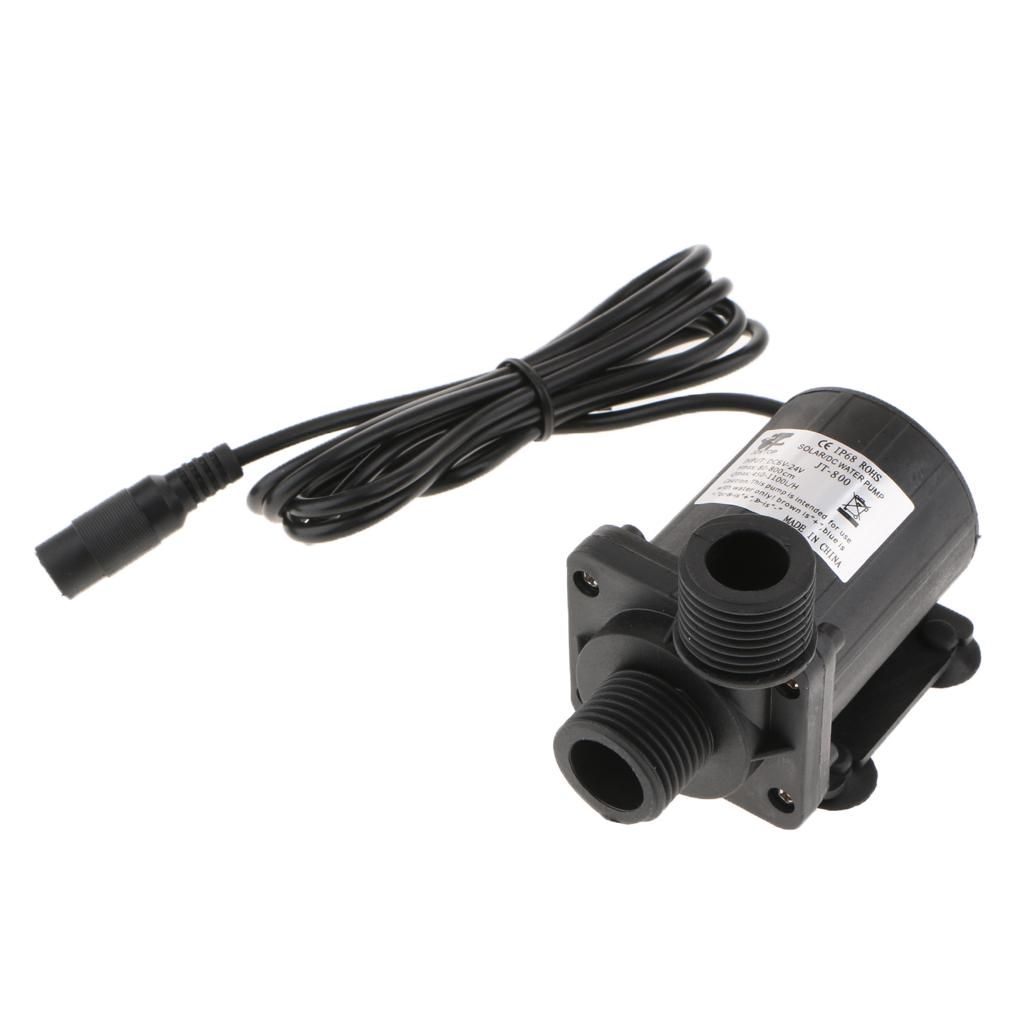 24V Mini Submersible Solar Water Pump Camping   Tank Aquarium 450