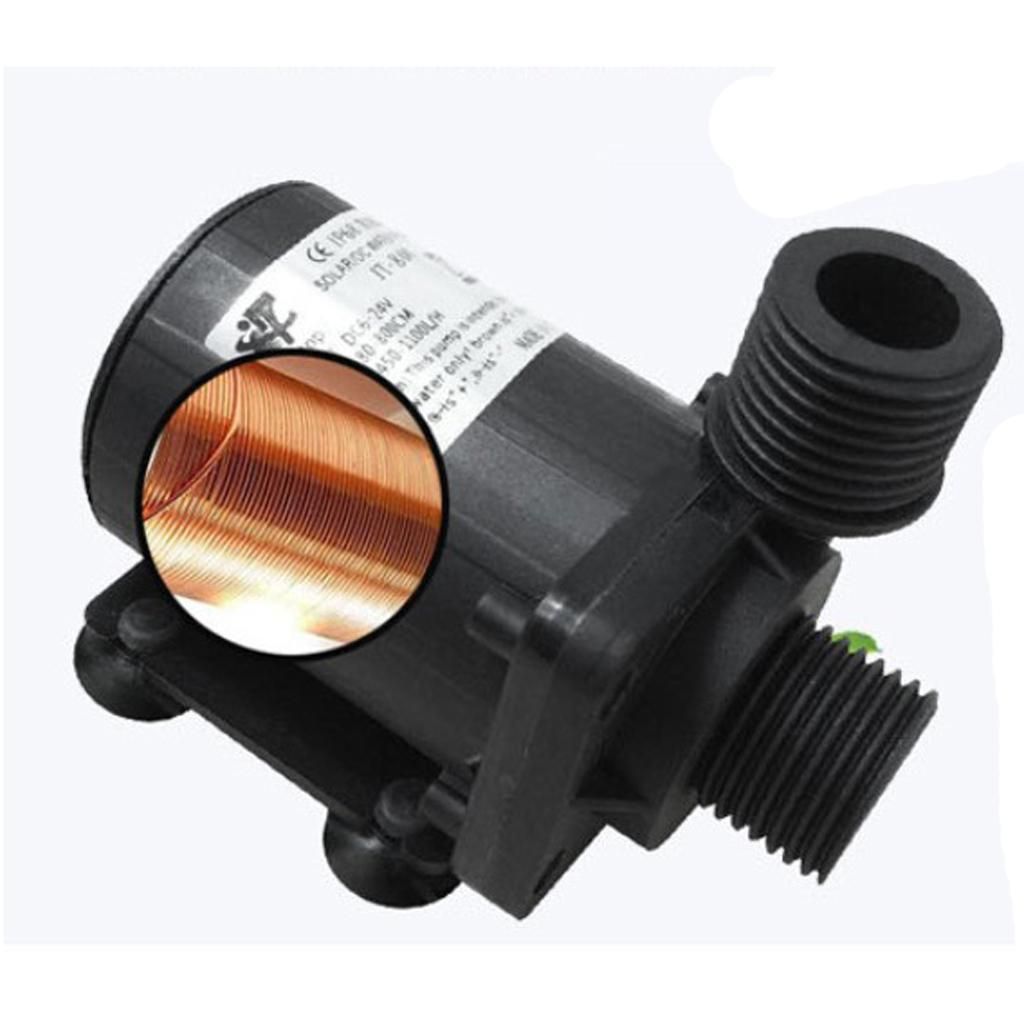 24V Mini Submersible Solar Water Pump Camping   Tank Aquarium 450