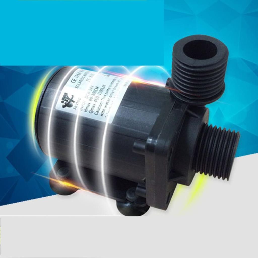 24V Mini Submersible Solar Water Pump Camping   Tank Aquarium 450