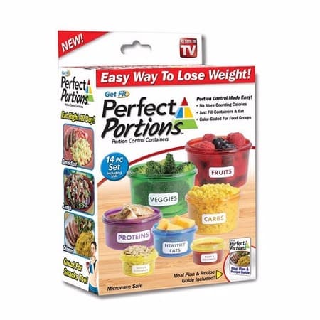 Get Fit Perfect Portions Portion Control Container