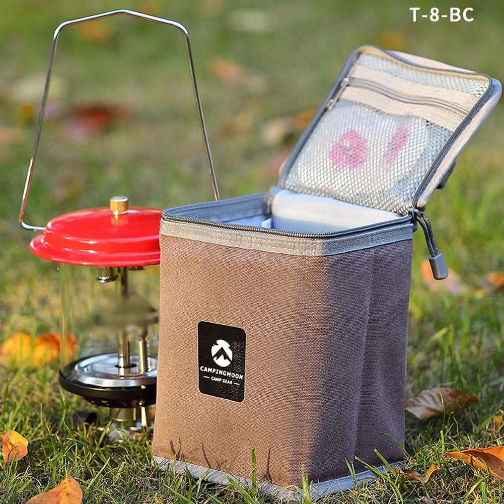 CAPMINGMOON Outdoor Gases Cylinder Carrying Bag Camping Cooking Gases Tanks Protector Pouch Portable Storage Bags Lamp Packs