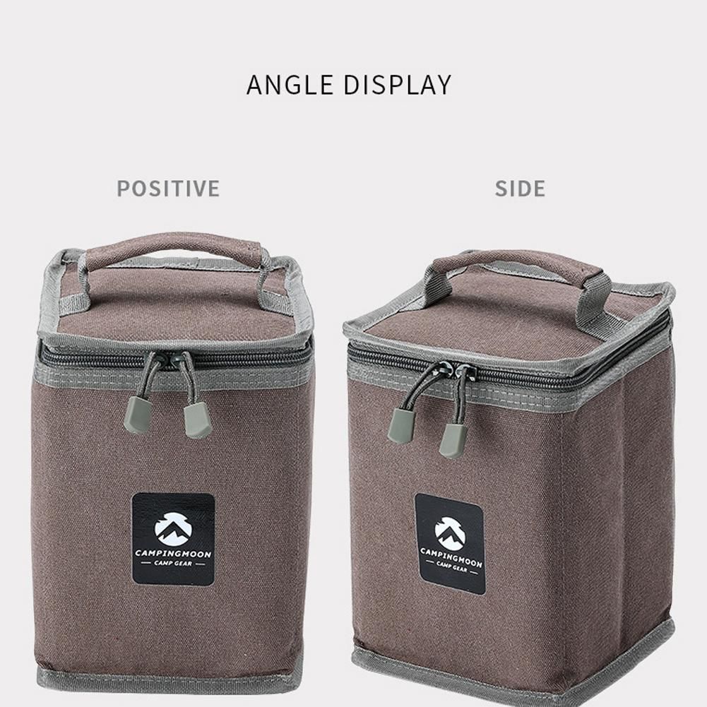 CAPMINGMOON Outdoor Gases Cylinder Carrying Bag Camping Cooking Gases Tanks Protector Pouch Portable Storage Bags Lamp Packs