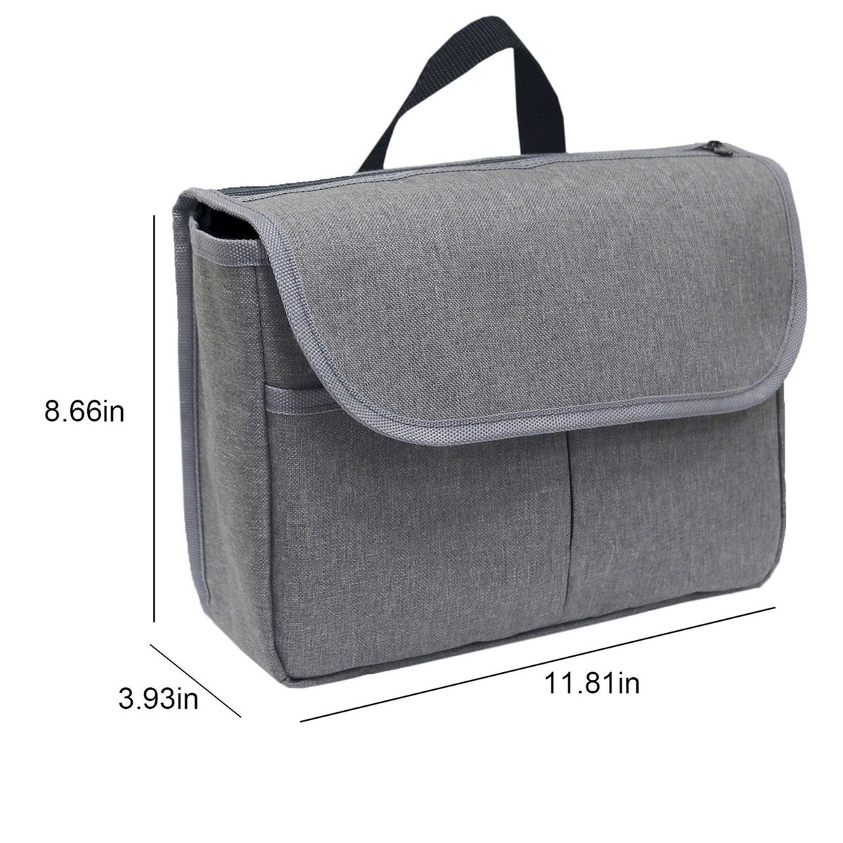 Travel Tote For Carrying Accessories On Wheelchair Rolling