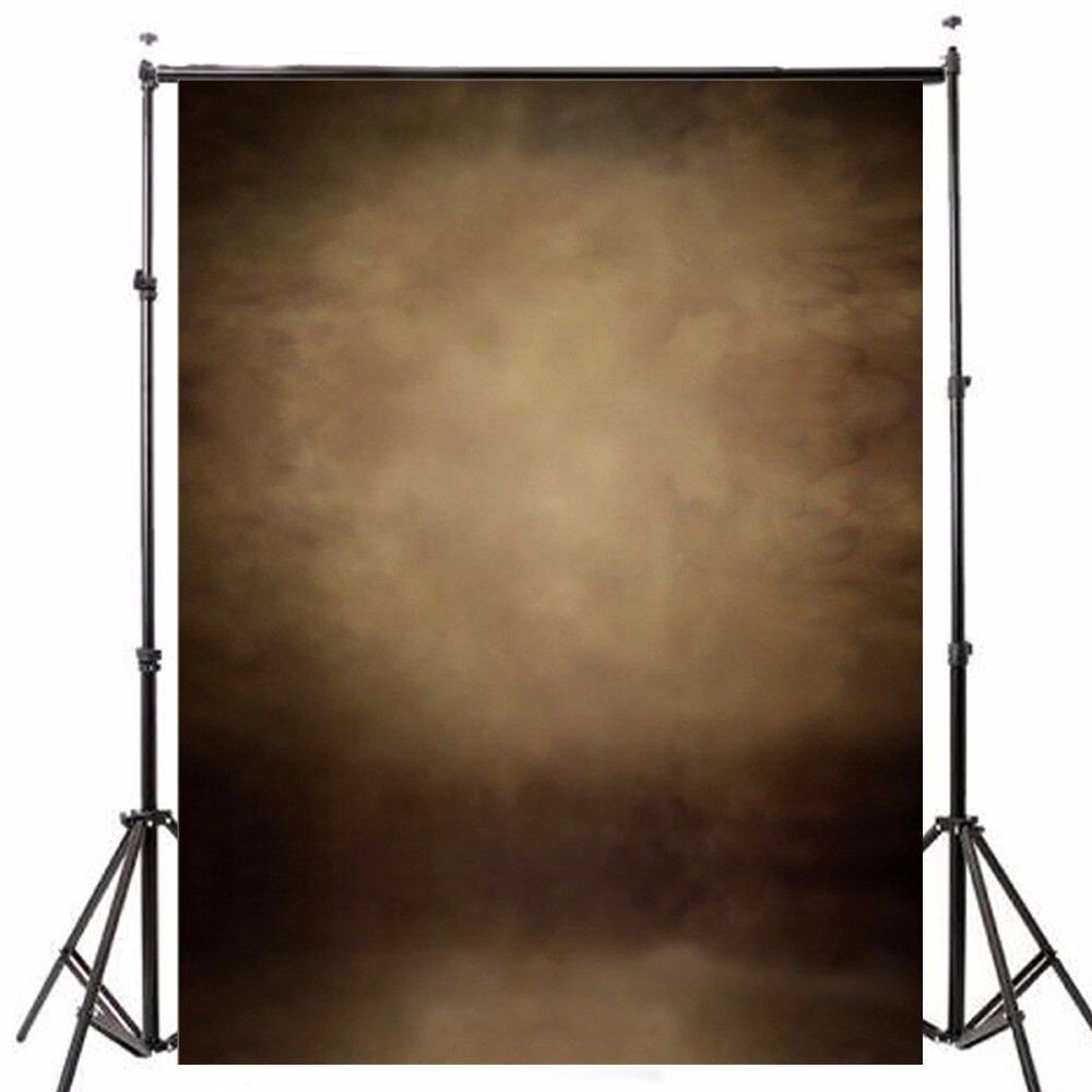 5x7FT Vinyl Retro Brown Gray Wall Background Photography Photo Props Backdrop