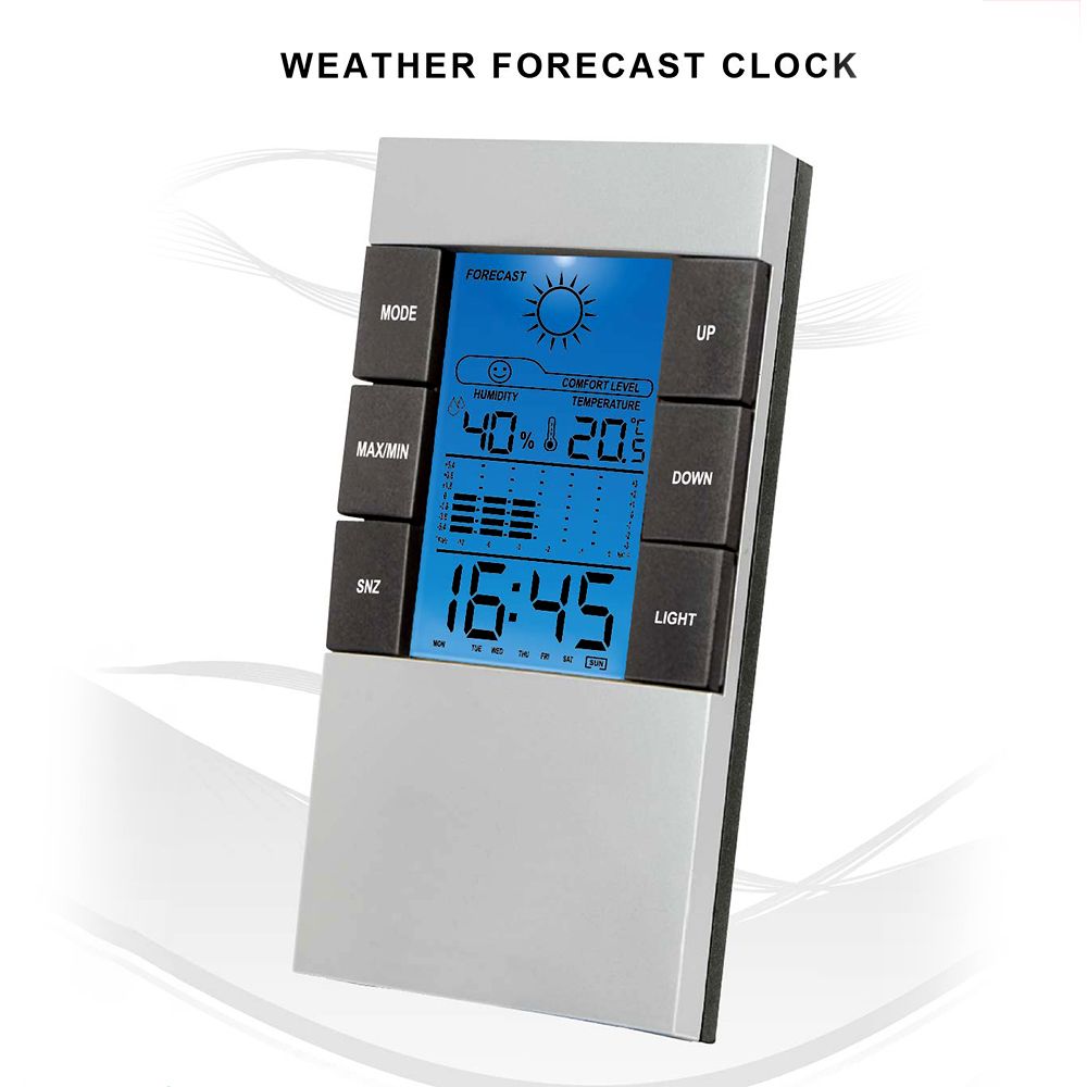 LCD Digital Temperature Humidity Thermometer Home Weather