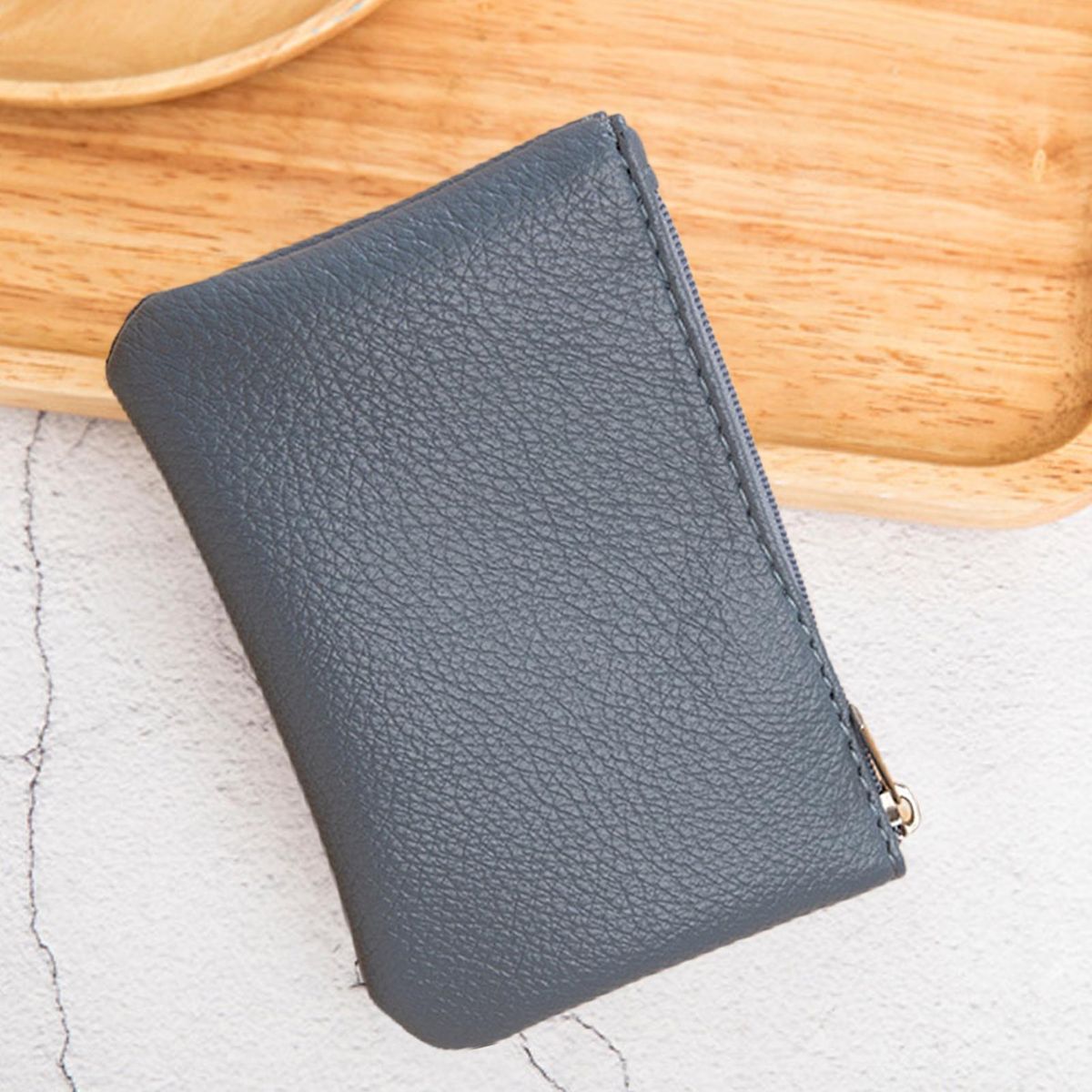 Ladies Wallet Women Wallet Coin Purse Money Case Blue
