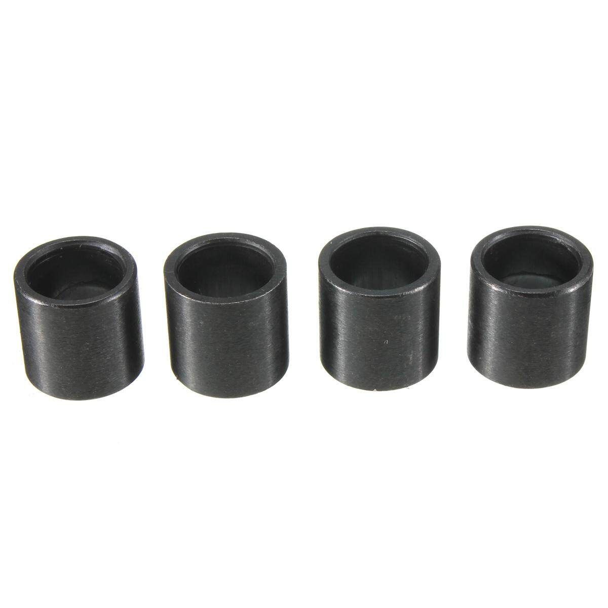 8PCS ABEC 7 Skateboard Longboard Skate Roller Hocker Wheel 608 Bearings+Spacers Black