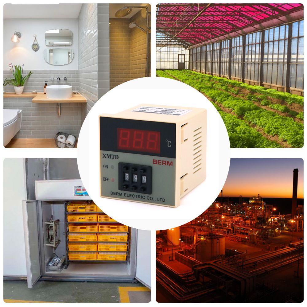 XMTD-2001 Digital Display Temperature Controller Short Shell