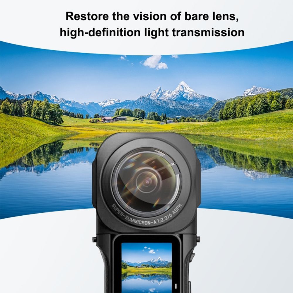 2pcs Panoramic Camera Lens Guards Lens Protective Cover