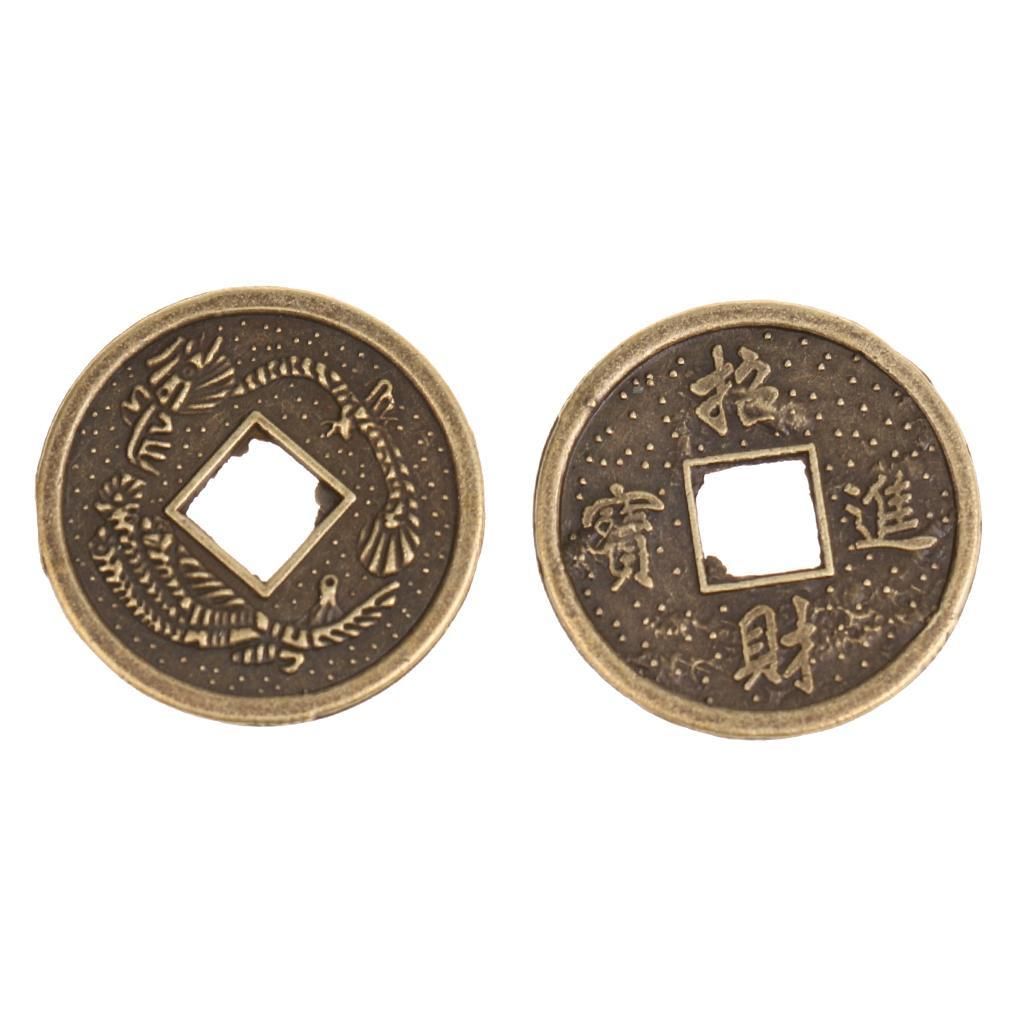 50 Pieces Fortune Auspicious   Souvenir Gifts 2cm Dia.